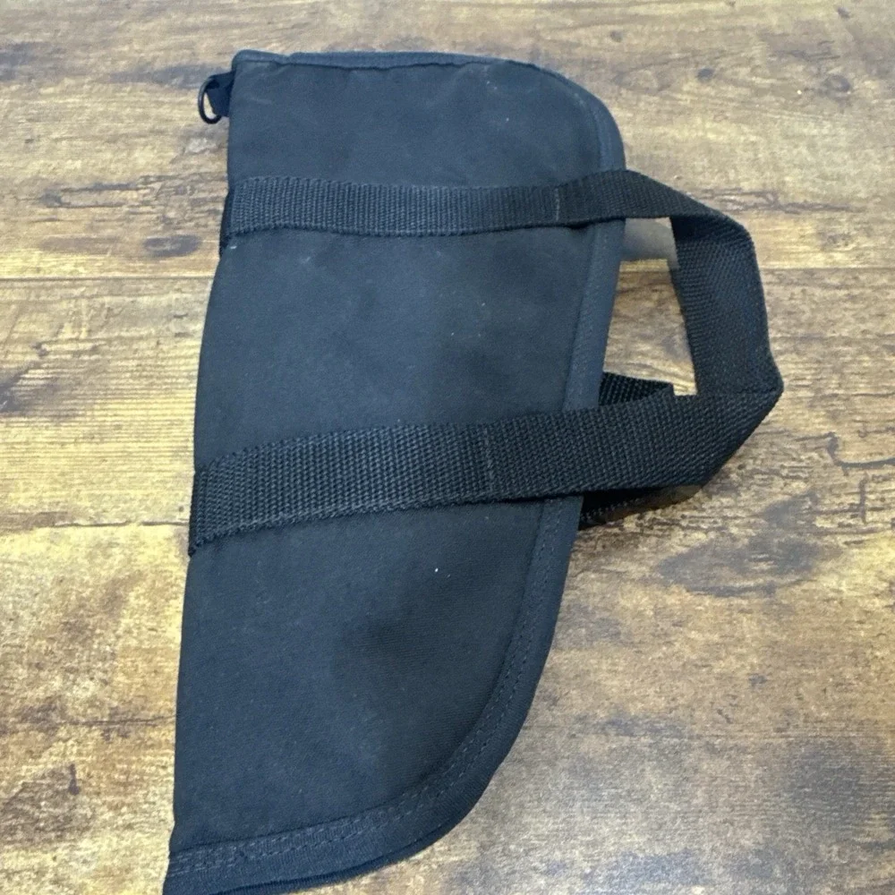 Black Nylon Soft Handgun Pistol Revolver Carrying & Storage Case Bagmaster #6